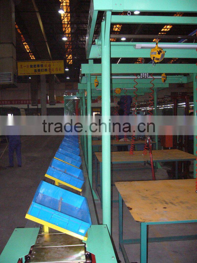 Motorcycle gasoline engine assembly line