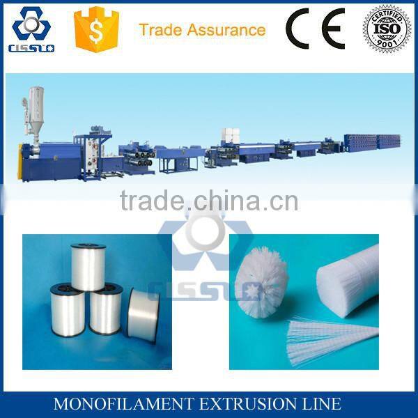 CE STANDARD brush monofilament yarn extrusion line