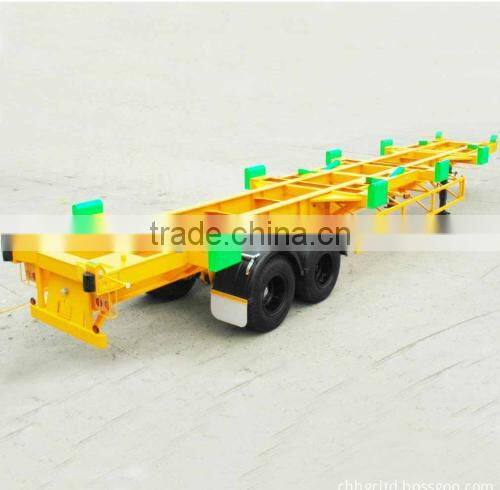 High quality 3 axle 40FT container carrier chassis trailer for sale