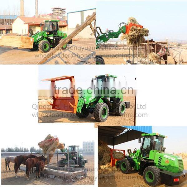 china agricultural mini telescopic wheel loader with cheap price