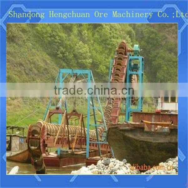 Sand gold Excavating Bucket Dredger Ship