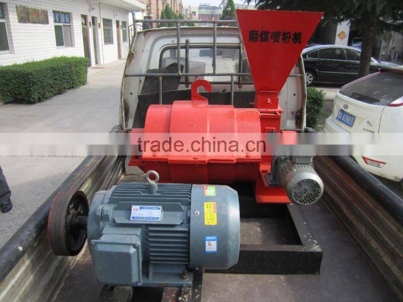 Coal burning equipment of coal powder burner for bituminite