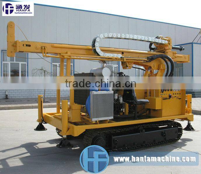 HFD-600L multifunctional drilling rig, full-hydraulic drilling rig