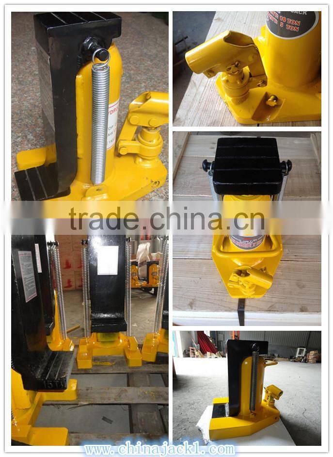 10t portable hydraulic toe/claw jacks