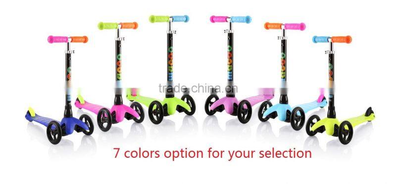 three wheel space skate scooter