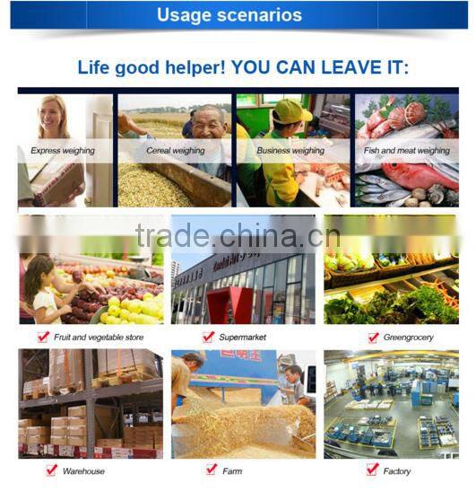 Mechanical baby weighing scales