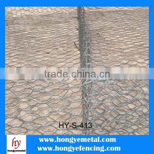 Gabions Application and Weaved Wire Mesh Type Stone Gabion Box