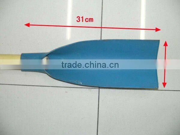 garden steel flat spade shovel