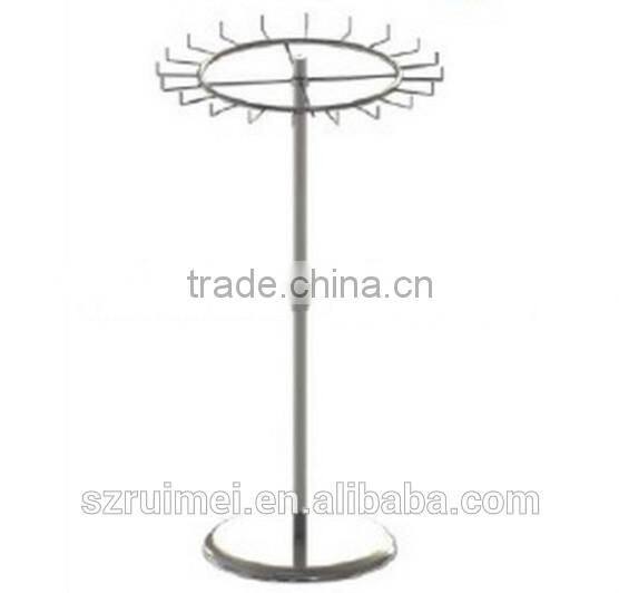 Modern free stand table-top adjustable bag rack