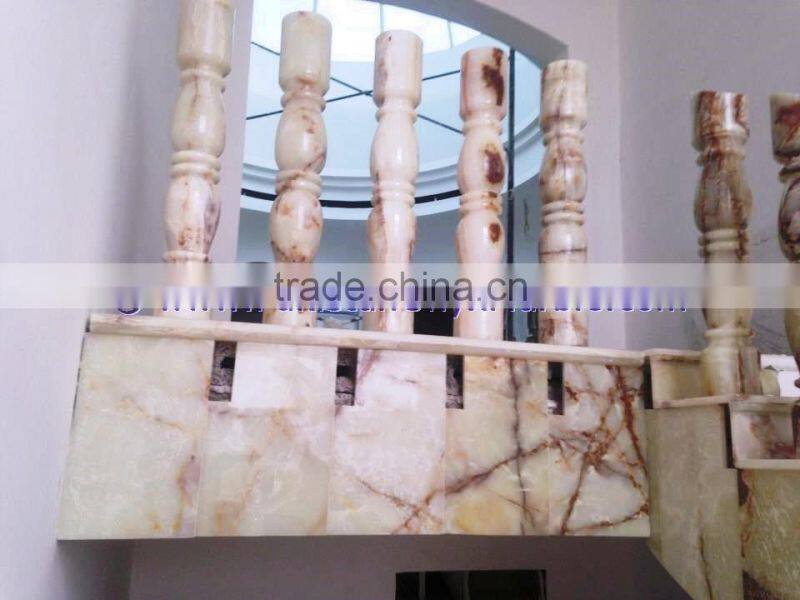 CUSTOM MADE ONYX BALUSTRADE COLLECTION
