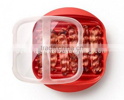 Microwave Bacon Maker & Cooker with Lid
