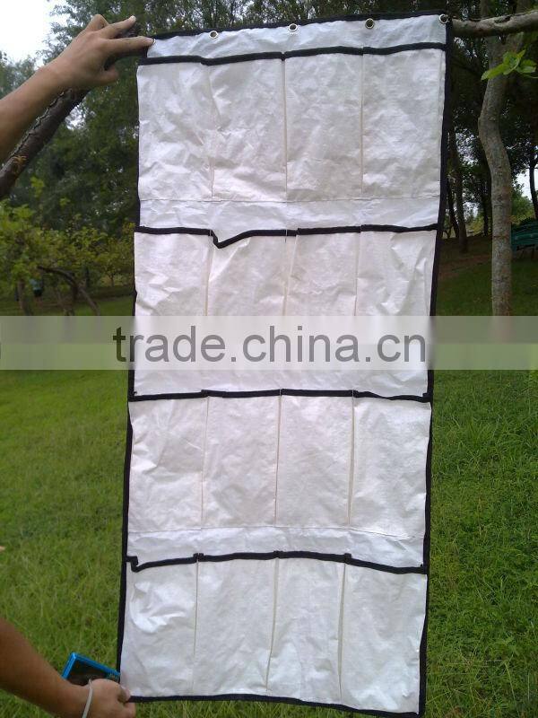 Customize White Wall Planter,Hanging Flower Bags