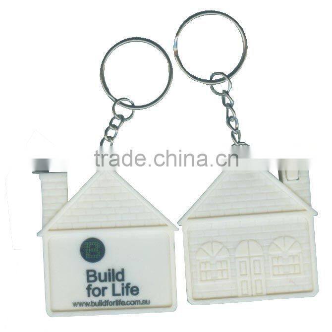 Keychain measuring tape