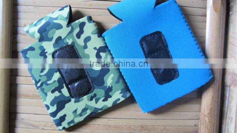 Custom Foldable Neoprene Magnetic Bottle Sleeve