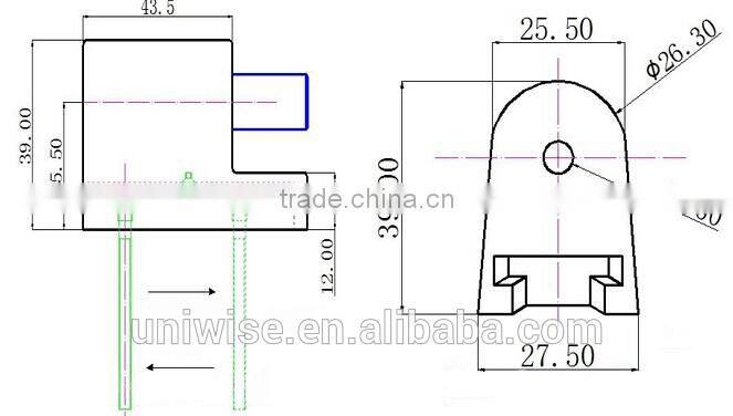 UIC-YH10 hinge for toilet seat cover slow fall function