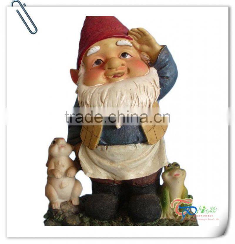 Popular decorative handmade 7 dwarfs garden gnomes