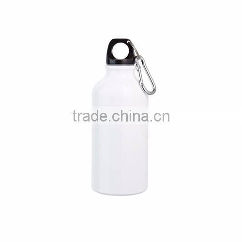 good quality outdoor drinking bottle with carabiner ,400ml