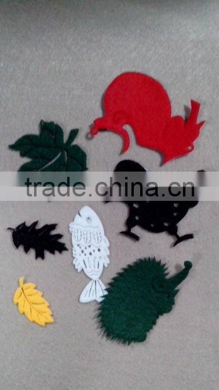 15020408 New arrival Cute Cartoon felt stickers for Kids shenzhen supplier
