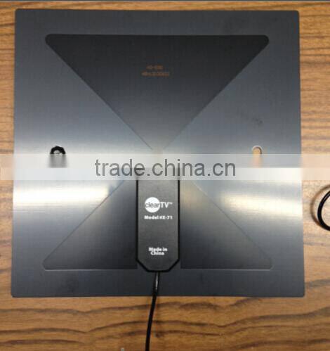 Promotion Digital indoor TV Antenna HD Flat Design household indoor HDTV Antenna
