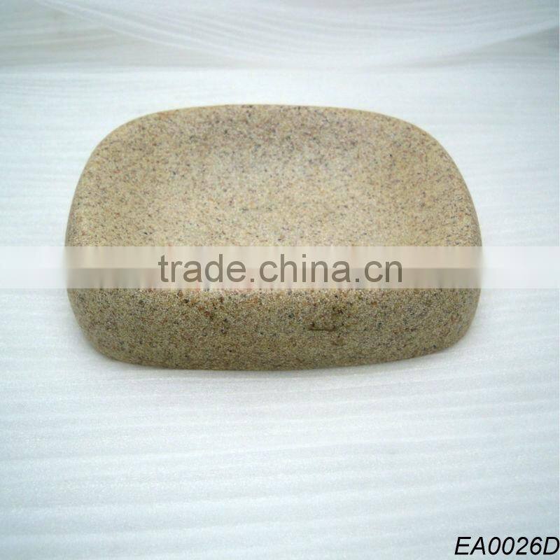 The best wall mount shower soap holder produced with sandstone from factory diract selling