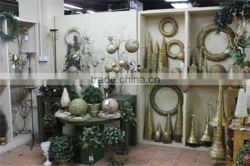 mini / huge artificial christmas pine tree / ring / flower for home / hotel / office (new christmas combination of Este-022 )