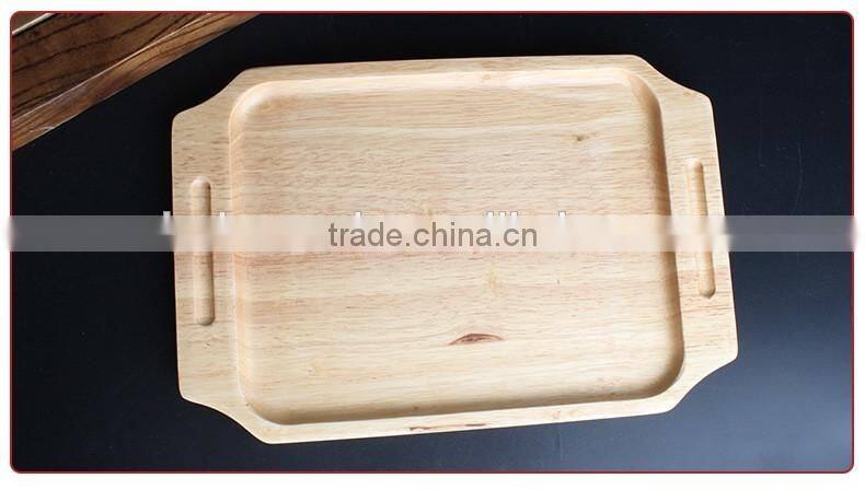 Custom Cute Shape Bamboo Wood Cheese Cutting Board With Handle