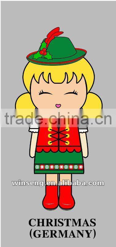 Vicacci CHRISTMAS Cultural Costume Figurine