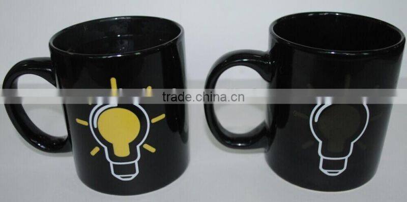 custom 11oz magic sublimation color changing mug for coffee