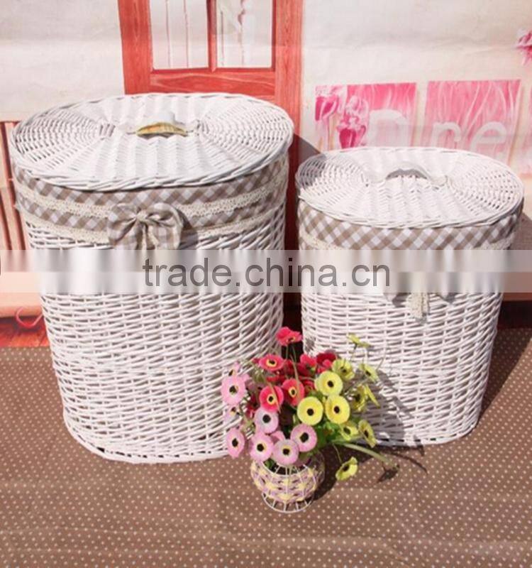 wicker craft round wholesale laundry baskets