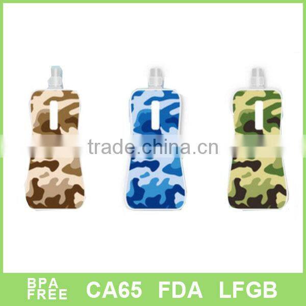 Collapsible folding water bottle 17oz