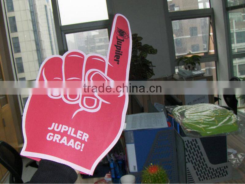 advertising EVA foam cheering finger hand