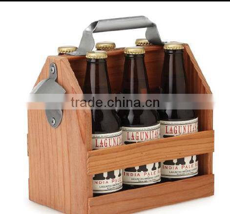 2016 year china suppliers handmade solid wooden beer wine glass cup servicing holder tray for made in China suppliers