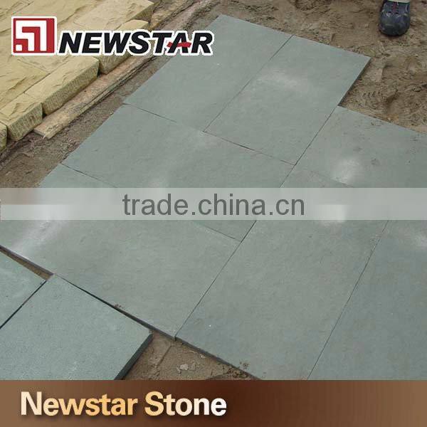 Chinese honed green sandstone tile