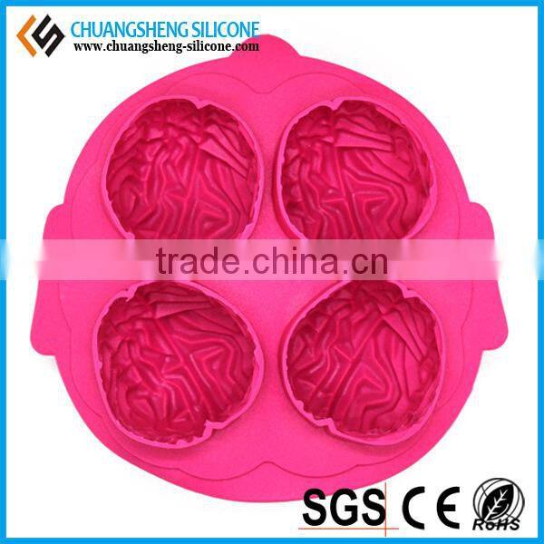 Food grade funny silicone ice cube mold, plastic ice cubes
