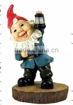 Solar powered resin light