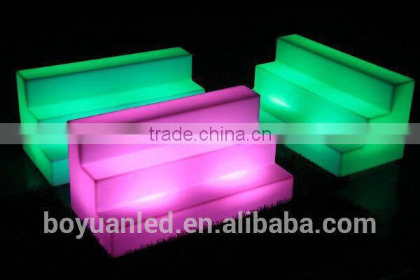 led waterproof color-changing pub plastic ice bucket