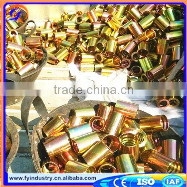 Discount,CNC Manufacture Carbon Steel Hydraulic Hose Female Ferrule FY 01400
