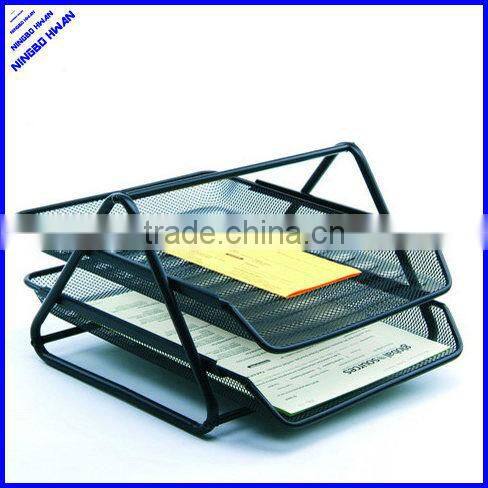 2013 best selling 3 tier sturday office metal wire file tray office file letter tray