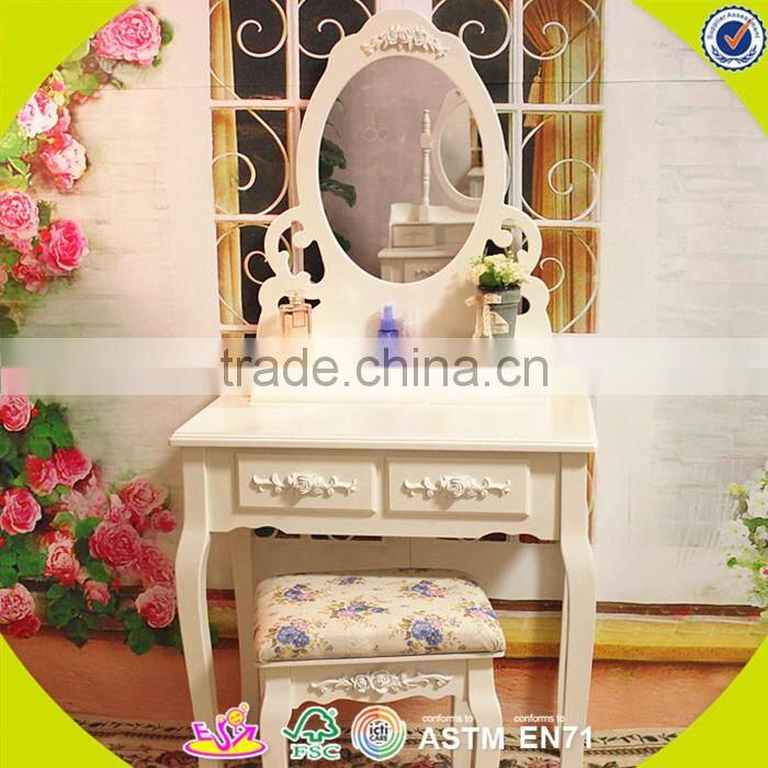 Wholesale preschool furniture wooden children role play toy furniture cheap wooden children bedroom furniture W08H073