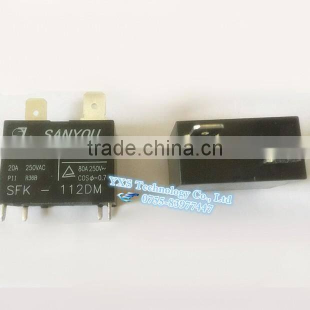 10PCS/Lot~ SFK-112DM relay SFK112DM A normally open 20A 4pin DC12V SKM Power relays