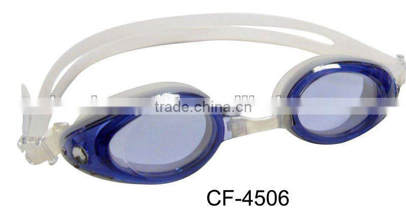 New silicone swimming goggle with Anti-fog lens(Diamond Series)