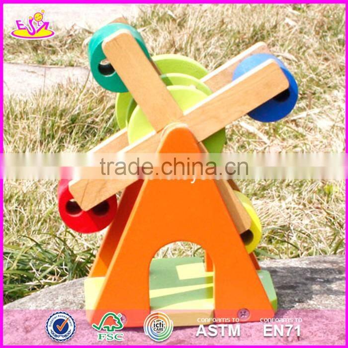 2016 new fashion kids wooden windmill toy,popular wooden windmill toy,best sale wooden windmill toy W12D044