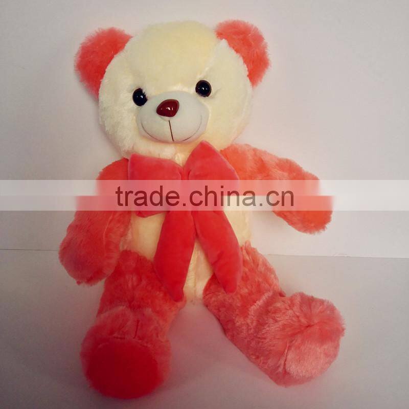 Wholesale Beautiful Stuffed Soft Toys Colorful Custom Brand Plush Teddy Bears Factory China
