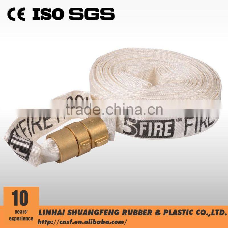 Excellent fire resistant hose with different couplings