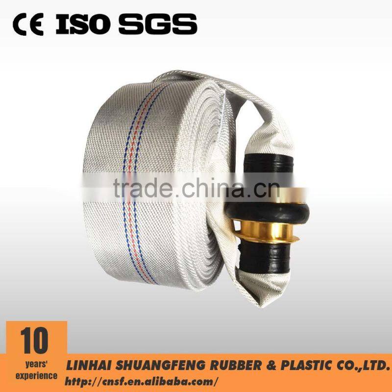 2.5 inch lining martial fire hose fitting equipment connected with machino coupling