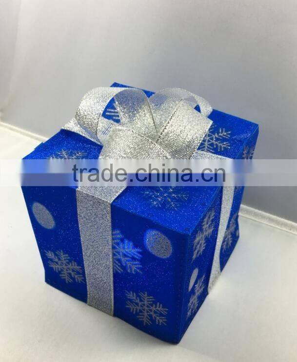 2016 hot selling led Flashing gift box Christmas/Party/Event Decoration