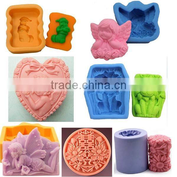 100% food grade custom 3d soap molds silicon sale