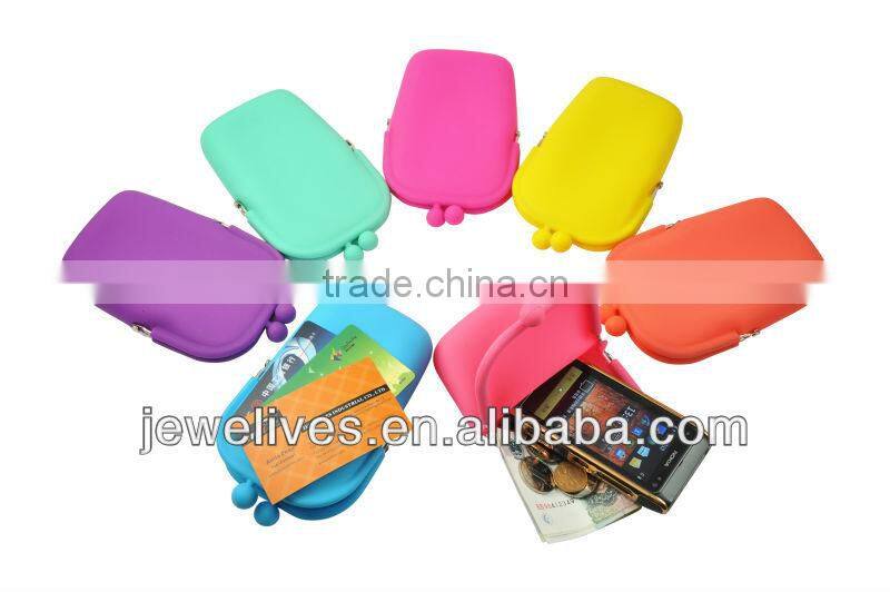 Promotional Gift Colorful Silicone Mobile Phone Carry Bag