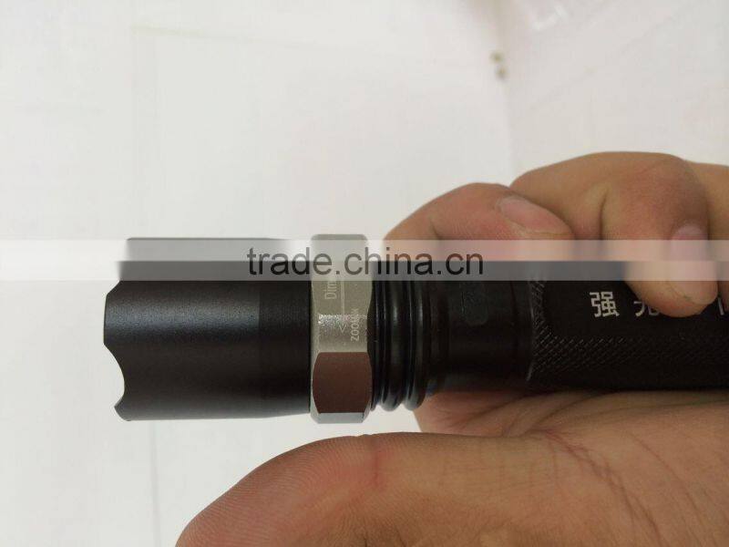 Police Explosion-proof Aluminum Flashlight LED Rechargeable