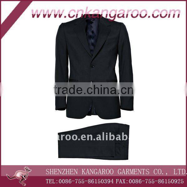2011 Men's two buttons Italian business wool suits